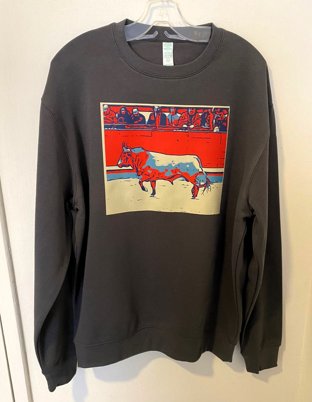 SUDADERA "TORO EN LA PLAZA"